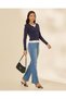 Women Blue Flared Jeans - 5