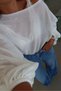 Balloon Sleeve Oversize Knitwear - 4