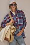 Plaid Oversize Shirt - 2