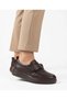 Women's Brown Genuine Leather Orthopedic Sole Seasonal New Season Casual Shoes - 6