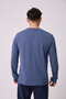 Men's Crew Neck Long Sleeve Basic T-Shirt Set of 2 - 7