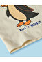 Infant Boys Beige Penguin Graphic Long Sleeve T-Shirt - 3