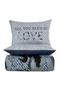 Bluva Single 100% Cotton Ranforce Duvet Cover Set Indigo 57 Thread (2 Pieces) 160X220/50X70 Indigo - 4