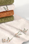 Gulab 100% Cotton Guest Towel Set of 6 - 30X50 cm - 3