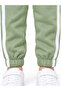 16009-26 Boy's Car Embroidered White Striped Elastic Jogger Pants 1–4 Years - 6