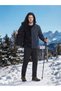Lacivert Softshell Kapişonlu Erkek Mont - 4