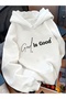 God Is Good Printed Cotton 3 Thread Threaded Oversize Sweatshirt