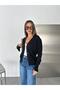 Women's Top Button Detailed Cardigan - 3