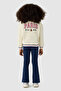 Girl Ecru Jacket - 4