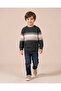 Boys Green Knitted Pullover - 2