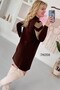 Glittery Knitwear Dress 7K056 - 2