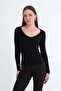 Lace Collared Modal Blouse P06099