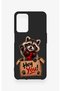 Oppo A16 Compatible Cute Raccoon Patterned Silicone Case - 2