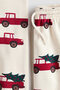 2 Parçalı Baskılı Sweatshirt Set - 2