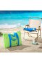 Neon Stripe Beach Bag - 3