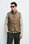 Men's Soon Goose down Vest Sand - 2