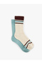 Cotton Striped 2-Piece Sock Set