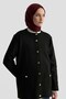 Pocketed Knitwear Cardigan Black - 3