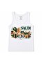 Saudi Arabia Heritage Traditional Architecture Graphic Tank Top