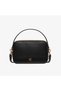 Hardware Women's Black Shoulder Bag