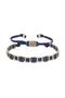 Stoned Mini Square Bracelet
