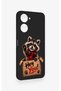 Vivo Y18 Compatible Cute Raccoon Patterned Silicone Case - 3