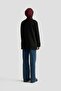 Pocketed Knitwear Cardigan Black - 5