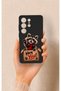 Samsung S26 Ultra Compatible Cute Raccoon Pattern Silicone Case