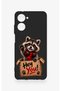 Realme 10 Compatible Cute Raccoon Patterned Silicone Case - 3