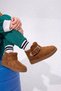 Unisex Girls Boys Kids Baby Velcro Home Boots Home Shoes Slippers Mini Boots Nursery School Daily Use - 5