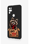 Omix X300 Compatible Cute Raccoon Patterned Silicone Case - 4