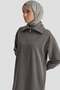 Shawl Collar Knitted Suit Anthracite - 4