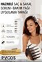 Metal Tip Container Hair-Beard Serum and Care Oil Application Comb Transparent