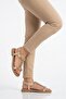 358165 Women's Flat Sole Stone Sandals