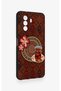 Huawei Nova Y70 Compatible Carpet and Tea Pattern Silicone Case - 3