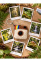Hubush Handmade Camera Keychain Themed Gift Set with 6 Mini Photos