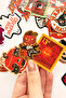 Halloween Horror Themed 21 Piece Sticker Pack Laptop Thermos Phone Sticker Set - 4