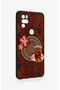 Omix X300 Compatible Carpet and Tea Patterned Silicone Case - 3