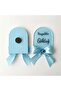 Baby Candy Gift Bebe-345M Blue Window Model Plexi Magnet with Evil Eye Beads on the Back - 30 Pieces - 2