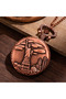 Chain Pocket Watch Copper Color
