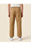 Senior Boys Beige Wide Leg Pants - 2