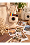 Hubush Handmade Camera Keychain Themed Gift Set with 6 Mini Photos - 2