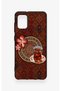Samsung A31 Compatible Carpet and Tea Patterned Silicone Case - 3