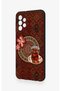 Samsung A13 Compatible Carpet and Tea Patterned Silicone Case - 4