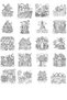 Spooky Places Halloween Coloring Book, 21X21 cm Coloring Book 2by0009 - 2