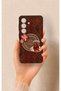 Samsung S26 Compatible Carpet and Tea Patterned Silicone Case