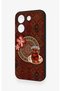 Poco X8 Pro Compatible Carpet and Tea Pattern Silicone Case - 3