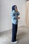 Floral Embroidered Denim Jacket - 5