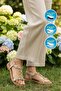 358165 Women's Flat Sole Stone Sandals - 2