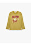 Basketball Printed Cotton Crew Neck Long Sleeve T-Shirt - 3